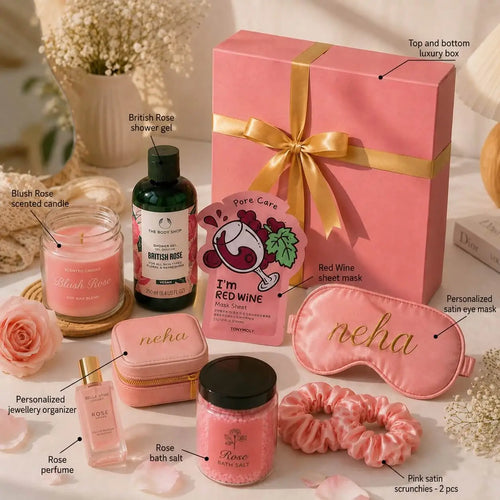 Pretty in Pink Gift Hamper For Sister