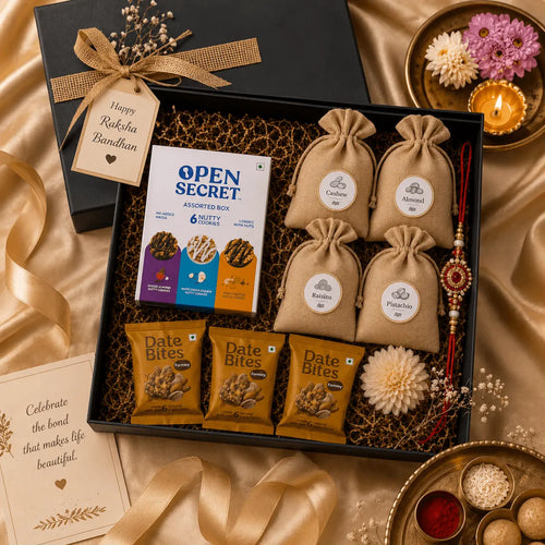 Rakhi Nutty Indulgence Gift Hamper